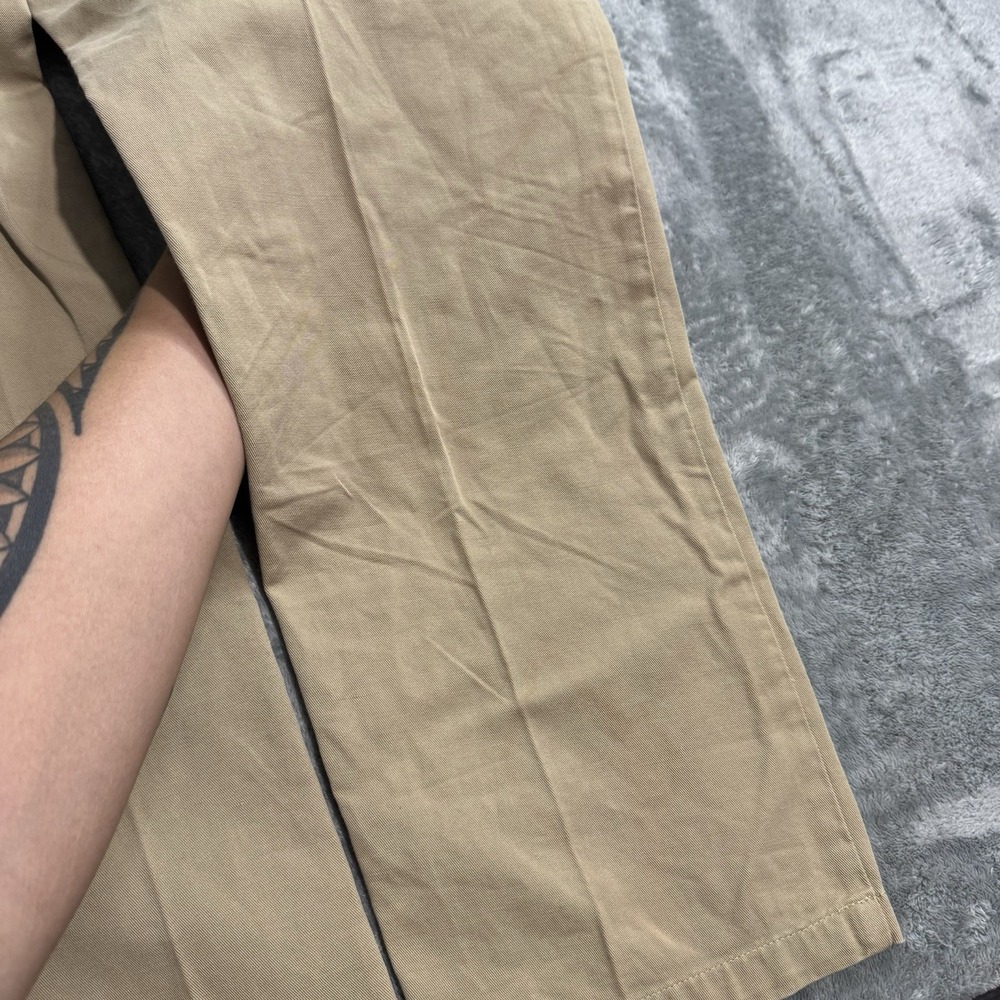 Polo Ralph Lauren Chino Men's Classic Fit Beige Twill Chino 32x33 Preppy College - Picture 9 of 15